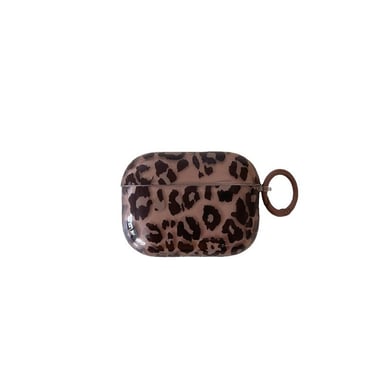 1 Piece Translucent Leopard Print Women's Earphone Case h5 Picture3