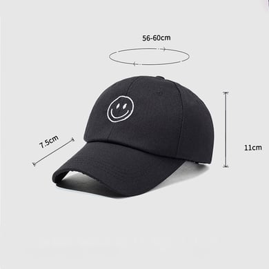 1 Piece Smiling Face Baseball Cap h5 Picture3