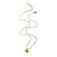 Collana di ciliegie rosse Immagine5
