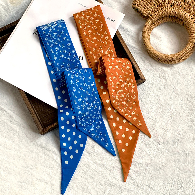 Bandana classique en polyester à motif cachemire pour femme, 1 pièce Image4
