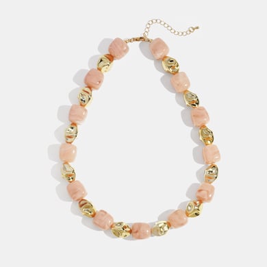 Collier de perles en acrylique dégradé de couleurs, 1 pièce h5 
