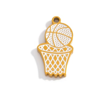 Pendentifs en acier inoxydable pour femmes, série simple, DIY, dessin animé, 1 pièce h5 Image3