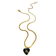Blue heart necklace Picture2