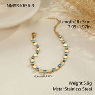 NMSB-K656-3 Gold Diamond Blue Diamond Picture3