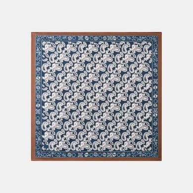 1 Parça Retro Kaju Çiçeği Rayon Kadın Yazlık Eşarp h5 