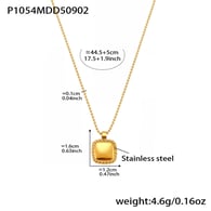 P1054-Collar de oro 40+5cm Imagen2