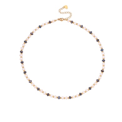 1 Piece Ethnic  Bohemian Beads Stainless Steel   Gold Color  Women's Chain Necklaces h5 Picture5