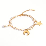 Goldfarbe/Einheitsgröße/Armbandstil 3 Bild3