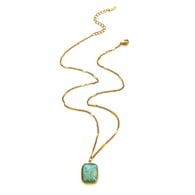 Blue Ling stone necklace 