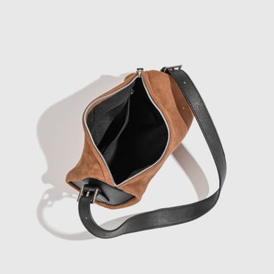Borsa a tracolla da donna casual tinta unita, serie semplice, 1 pezzo h5 Immagine3