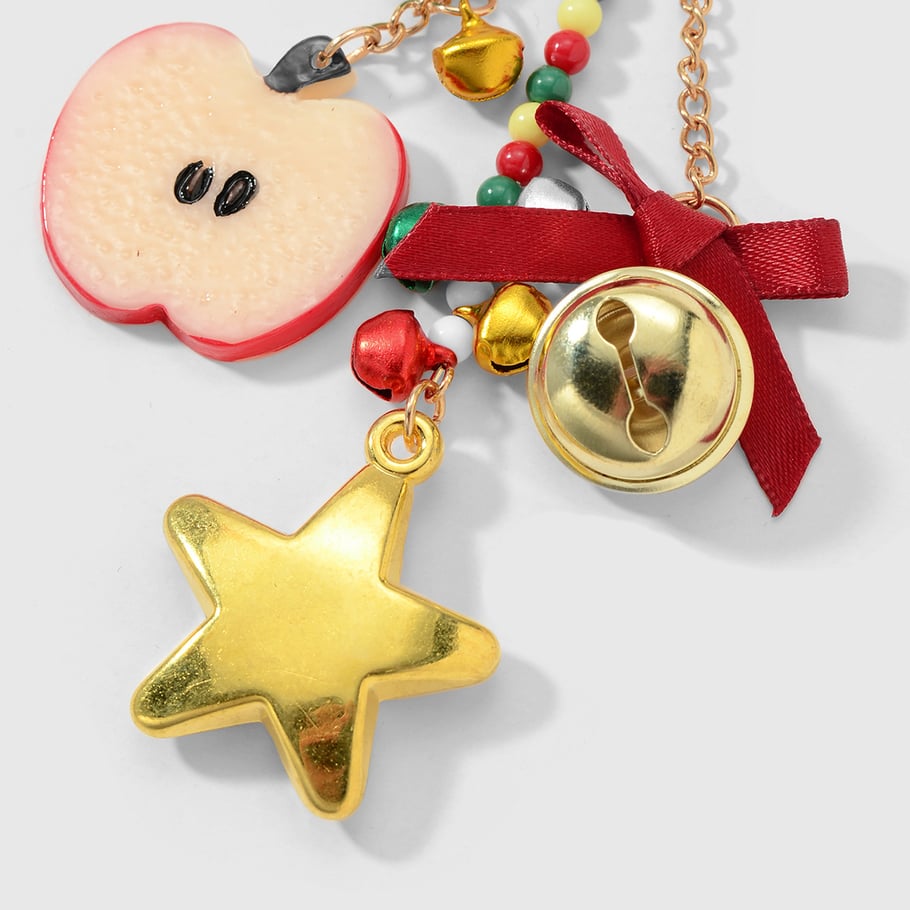1 Piece Christmas Beads Bag Charm Picture4