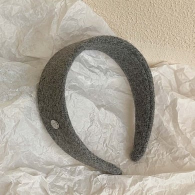 1 Piece Simple  Casual Letter Solid Color Fabric Women's Hair Bands h5 