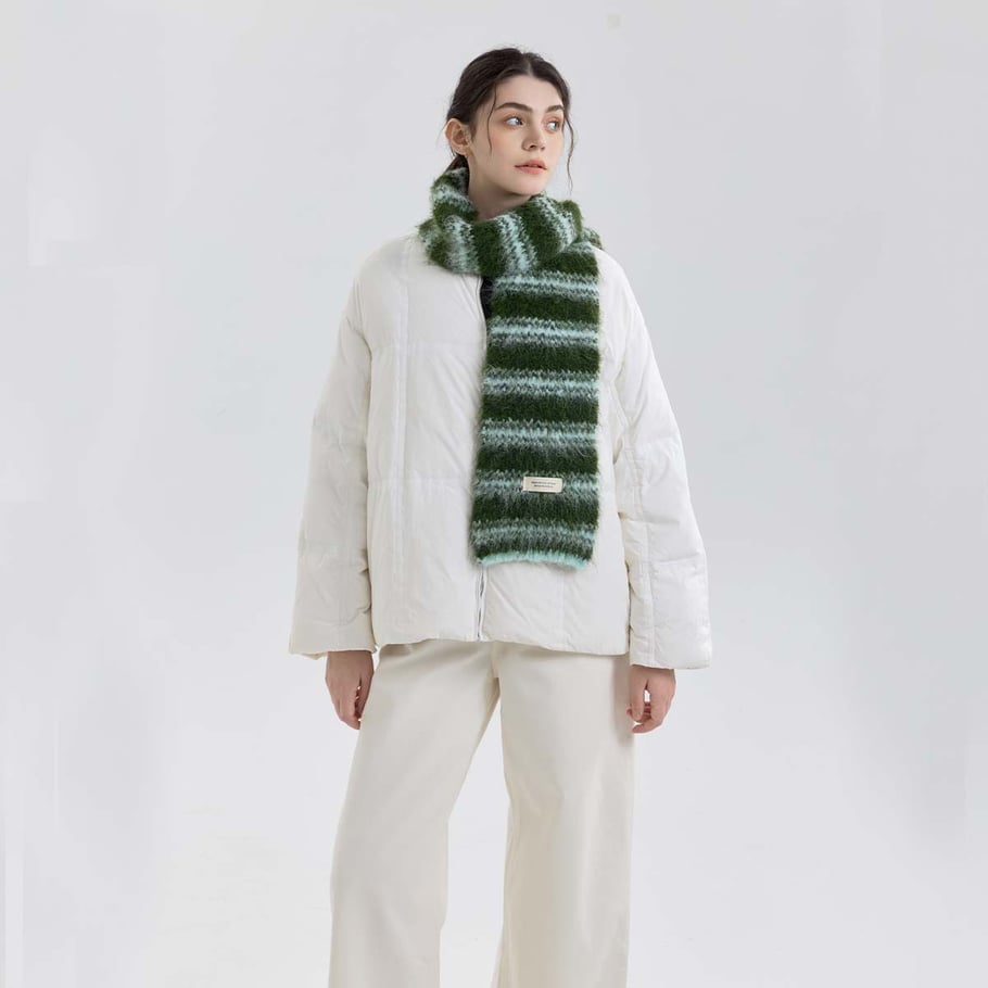 1 écharpe d'hiver charmante en polyester pour femme h5Image3