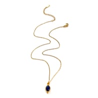 Gold oval necklace Picture2