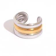 Gold and silver color/One size Resim2