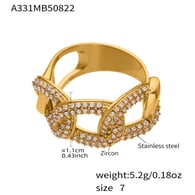 A331-Golden Zircon Ring Picture5