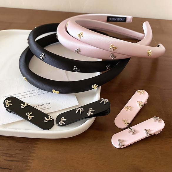 1 Piece Sweet Bow Knot Headband 2