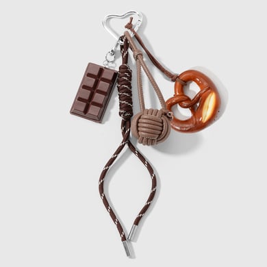 1 Stück Leder-Stern-Schokoladen-Taschenanhänger h5 Bild8