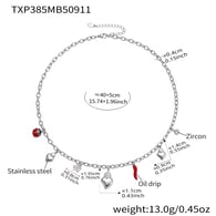 TXP385-Steel DIY Necklace 40+5cm Picture2