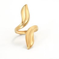 Goldfarbe/Einheitsgröße/Ringstil 2 Bild2