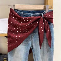 Wine red/Polka dot Image11