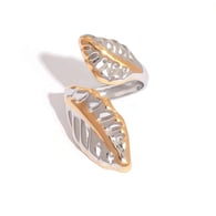 Gold and silver color/One size/Ring style 1 