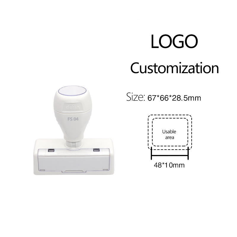 1 Piece DIY LOGO Plastic Seal 
