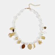 Collier - Coeur doré 