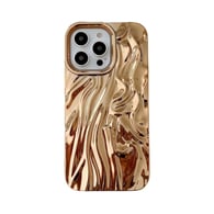 Üç boyutlu kıvrımlar altın kaplama/iphone16 Resim17