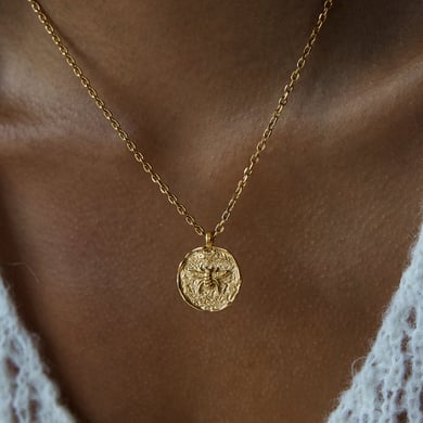 1 Piece Elegant Cross Stainless Steel Gold Color Pearl Women's Pendant Necklaces h5 Picture4
