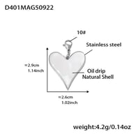 D401-Steel Love Pendant Picture7