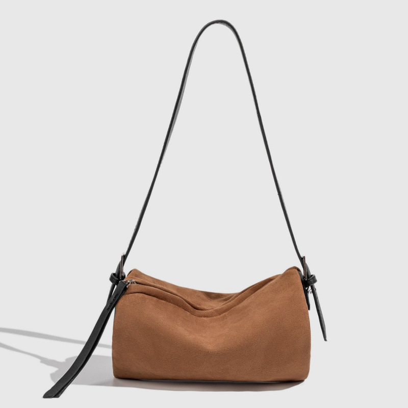 Borsa a tracolla da donna casual tinta unita, serie semplice, 1 pezzo 