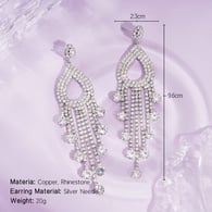 24# Silver Needle-Silver-Oval 