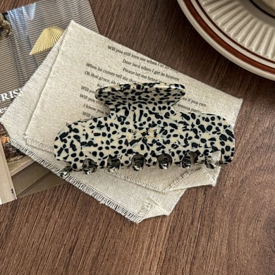 1 Stück lässige Damen-Haarspangen aus Acetat mit Leopardenmuster und Farbverlauf h5 