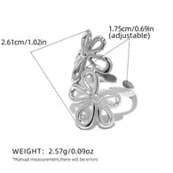 Silberfarbe/Einheitsgröße Bild3