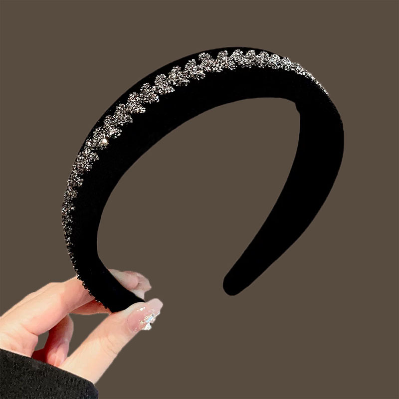 1 Piece Luxurious Elegant Solid Color  Women's Hair Bands 