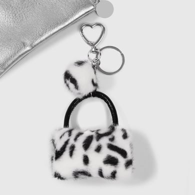 1 pieza de adornos para bolsos de mujer de poliéster con estampado de leopardo clásico h5 