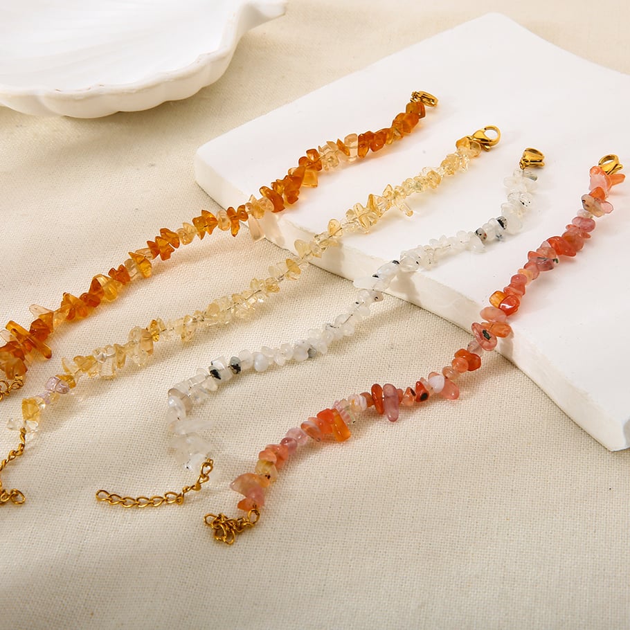 1 stuk onregelmatig gevormde kralen met natuurlijke stenen voor dames sieraden sets h5Afbeelding3