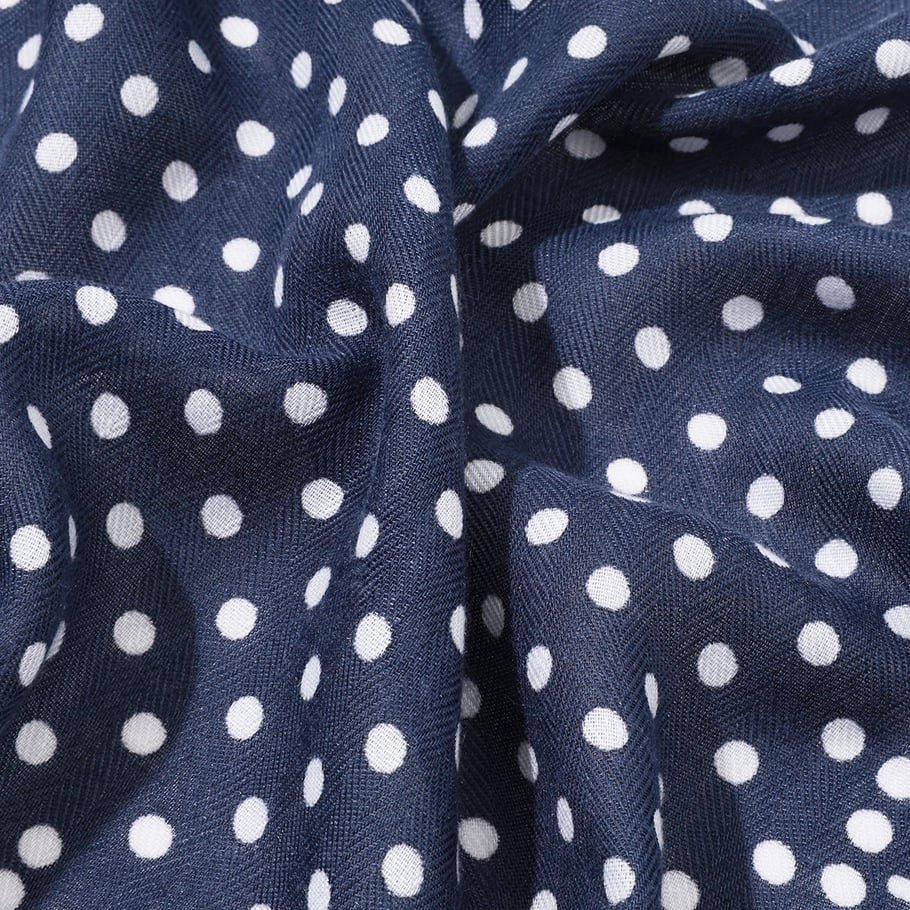 1 stuk retro polyester bandana met stippen h5Afbeelding6