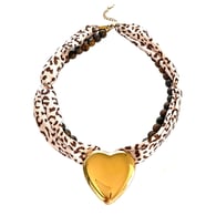 Gold Heart Necklace 