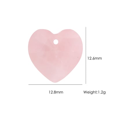 1 Piece Heart Themed Handmade DIY Stainless Steel   Women's Pendants h5 