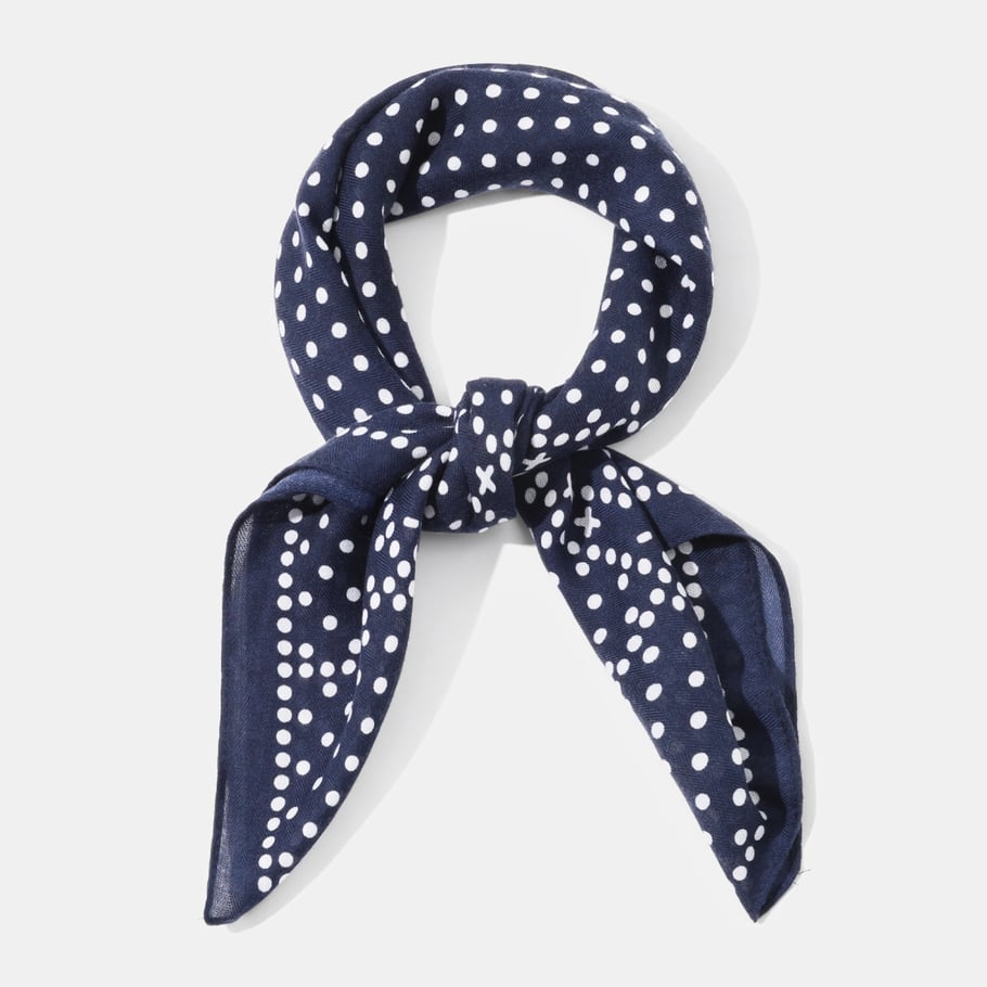 1 stuk retro polyester bandana met stippen h5Afbeelding3