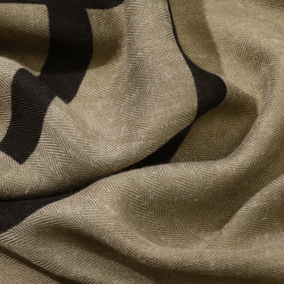 1 stuk onregelmatige lijnpatroon polyester bandana h5Afbeelding4