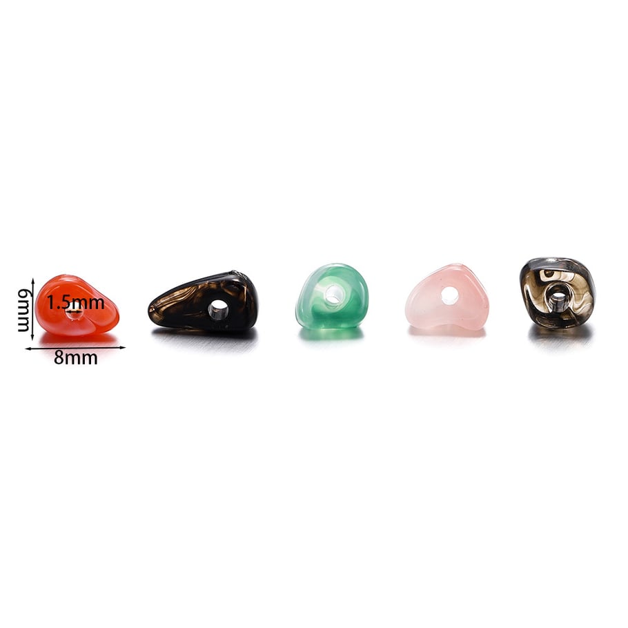1 Bag of Classic Irregular Shape Acrylic Jewelry Beads h5Picture4