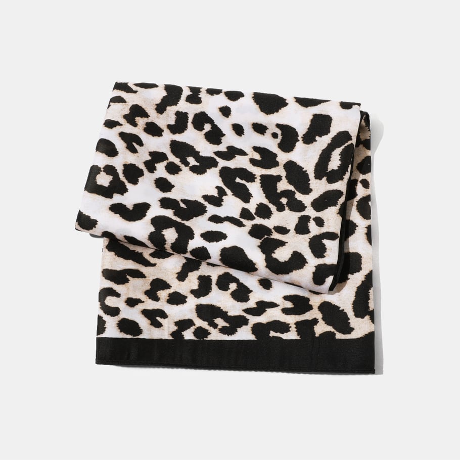 1 stuk polyester bandana met luipaardpatroon h5Afbeelding3