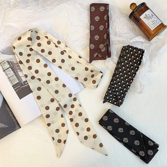 1 Piece Classic Polka Dots Polyester Women's Bandana