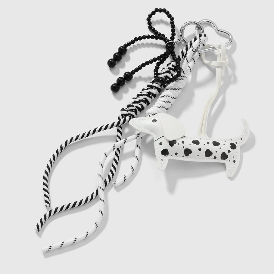 1 stuk Simple Series Teckel Leren Dames Tas Charms h5Afbeelding6
