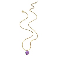 Purple Pendant Necklace Picture2