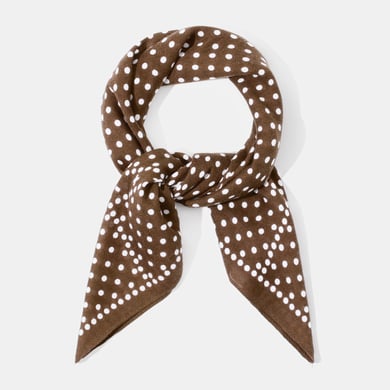 1 stuk retro polyester bandana met stippen h5 Afbeelding4