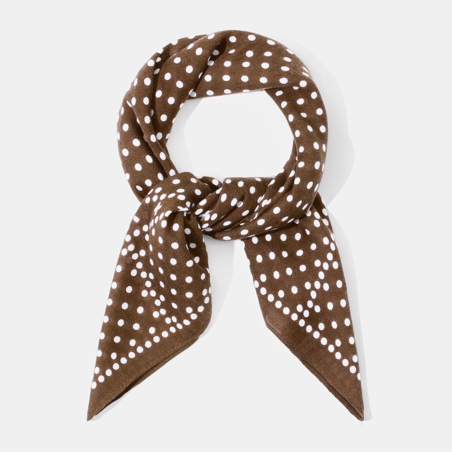 1 stuk retro polyester bandana met stippen h5Afbeelding4